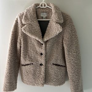 Anthropologie Wool Lined Jacket